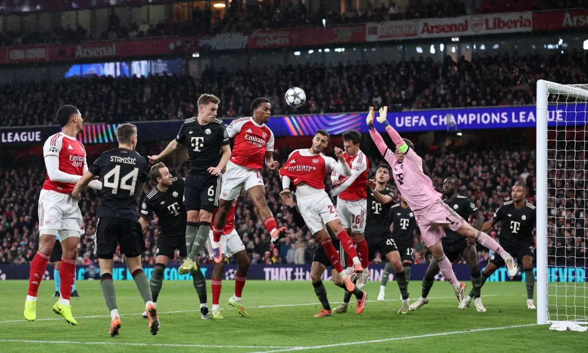 Arsenal in Atletico slavila v ligi prvakov, Liverpool pa doživel polom