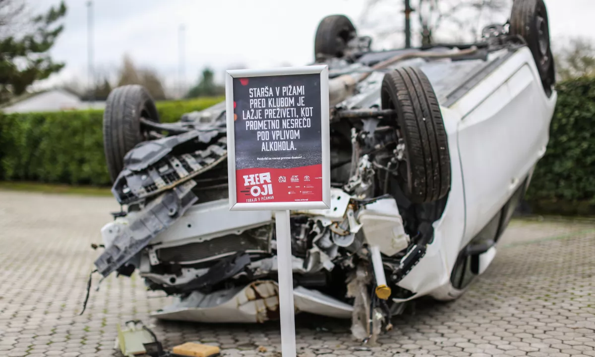 V kampanji Heroji furajo v pižamah pozivajo k varni vožnji brez alkohola