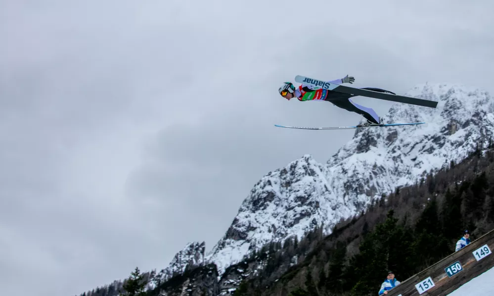Domen Prevc30.03.2025 - finale svetovnega pokala v smučarskih skokih, moški, posamična tekma; PLANICA 2025Foto: Luka Cjuha / Foto: Luka Cjuha