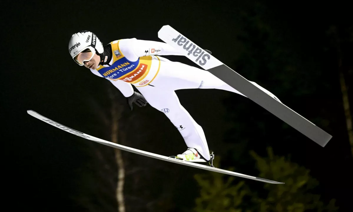 Finalno serijo odpovedali, Lanišek prvi, Domen Prevc tretji