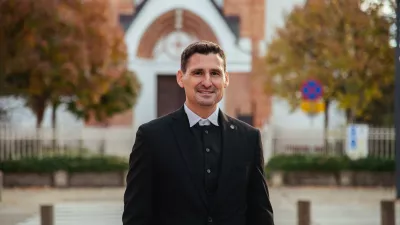 30.11.2025 - evangeličanski duhovnik Aleksander Erni&scaron;a novi evgeličanski &scaron;kofFoto: Jure Kljajić/Vestnik