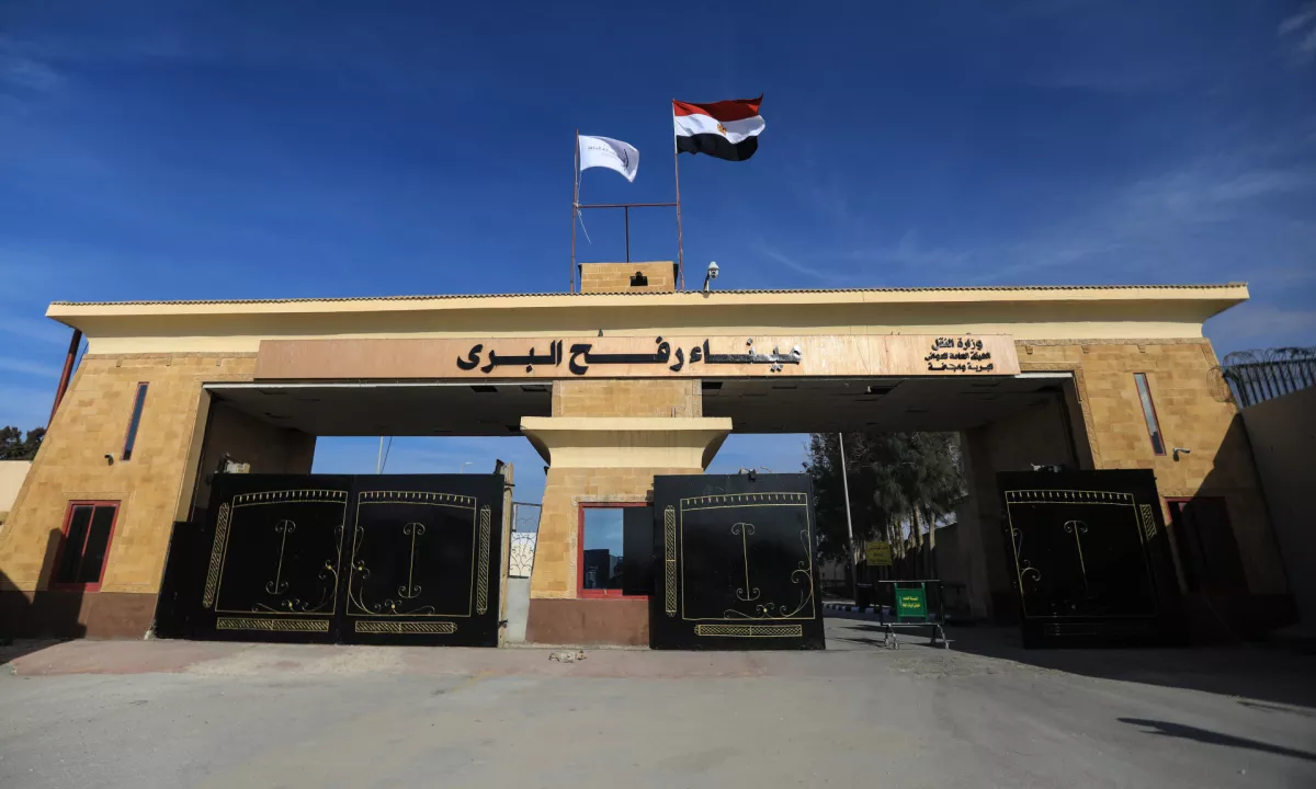 Izrael napovedal odprtje mejnega prehoda Rafa med Gazo in Egiptom