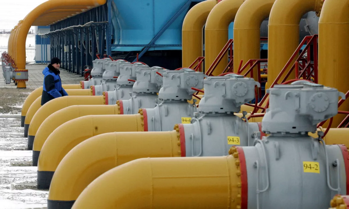 Kremelj meni, da bo prepoved uvoza ruskega plina pospešila padec moči EU