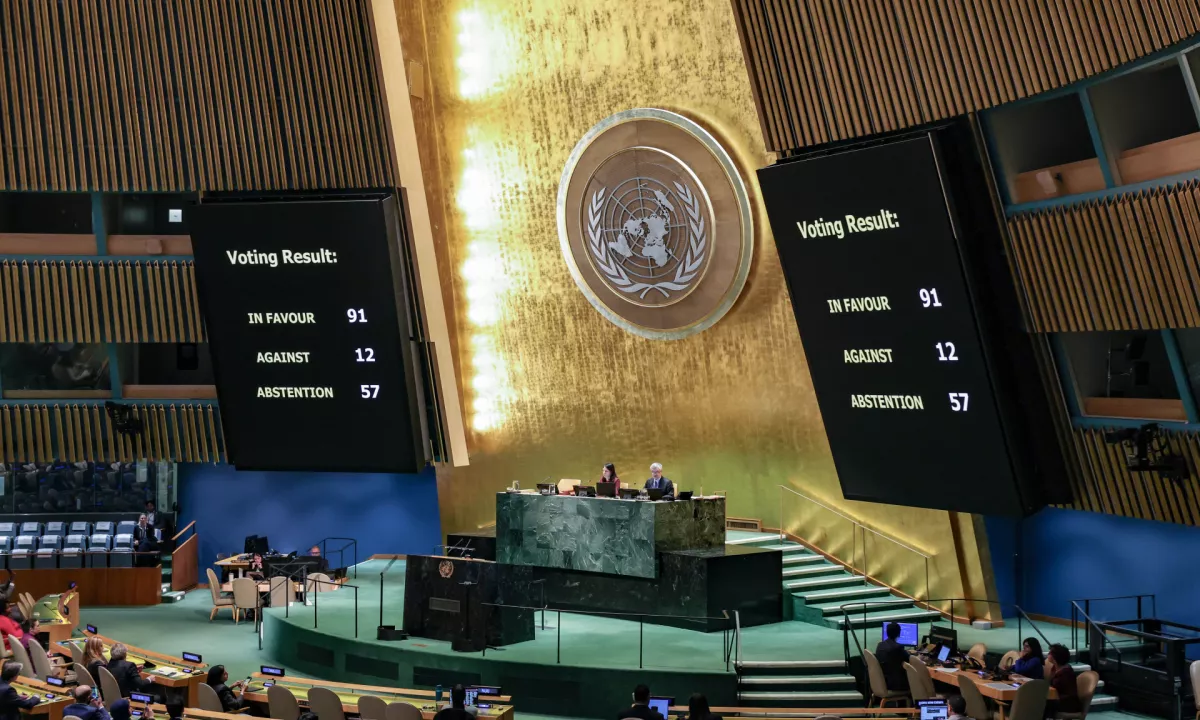 Generalna skupščina ZN pozvala Rusijo k vrnitvi ukrajinskih otrok