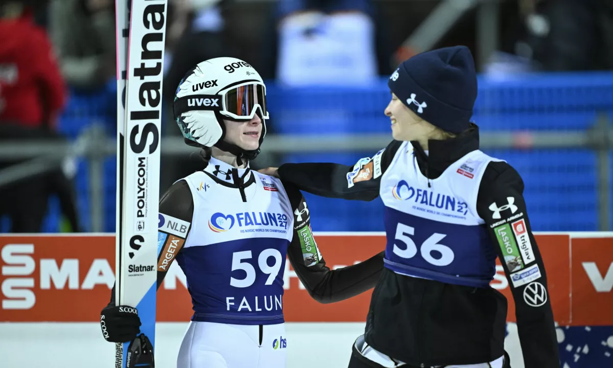 Anne Odine Stroem najbolje izkoristila diskvalifikacijo Nike Prevc