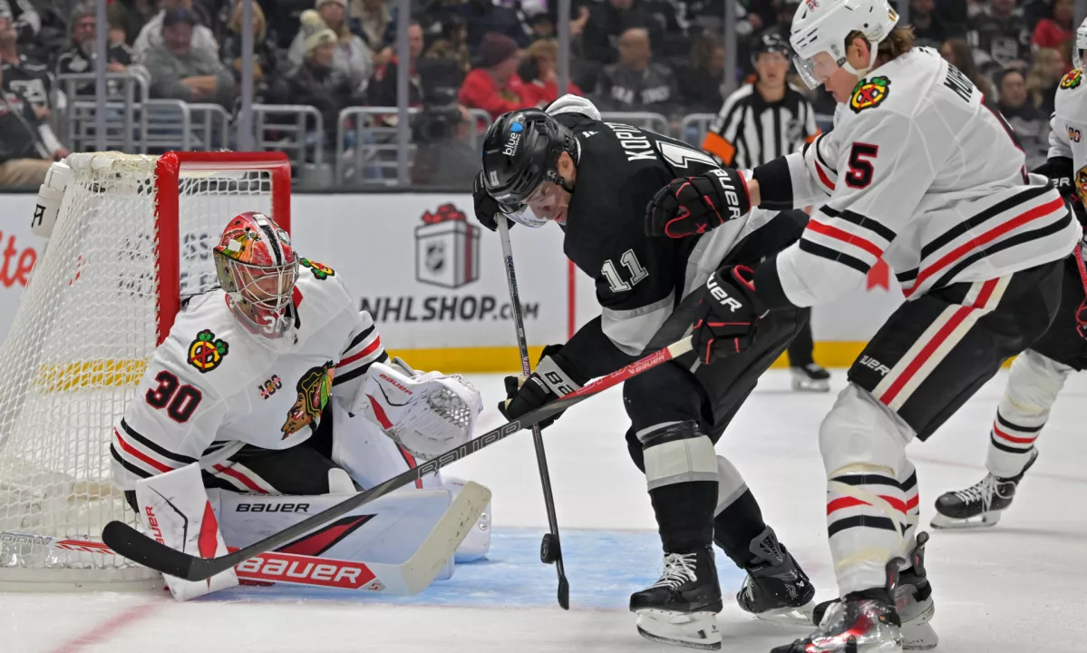 Kopitar s soigralci utrpel poraz na domačem ledu