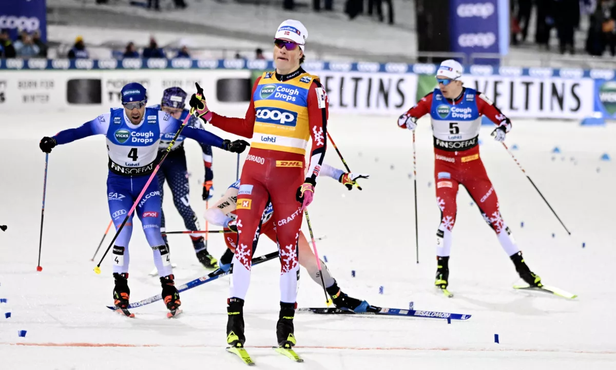 Klaebo v Trondheimu do stote zmage, Štern do četrtfinala