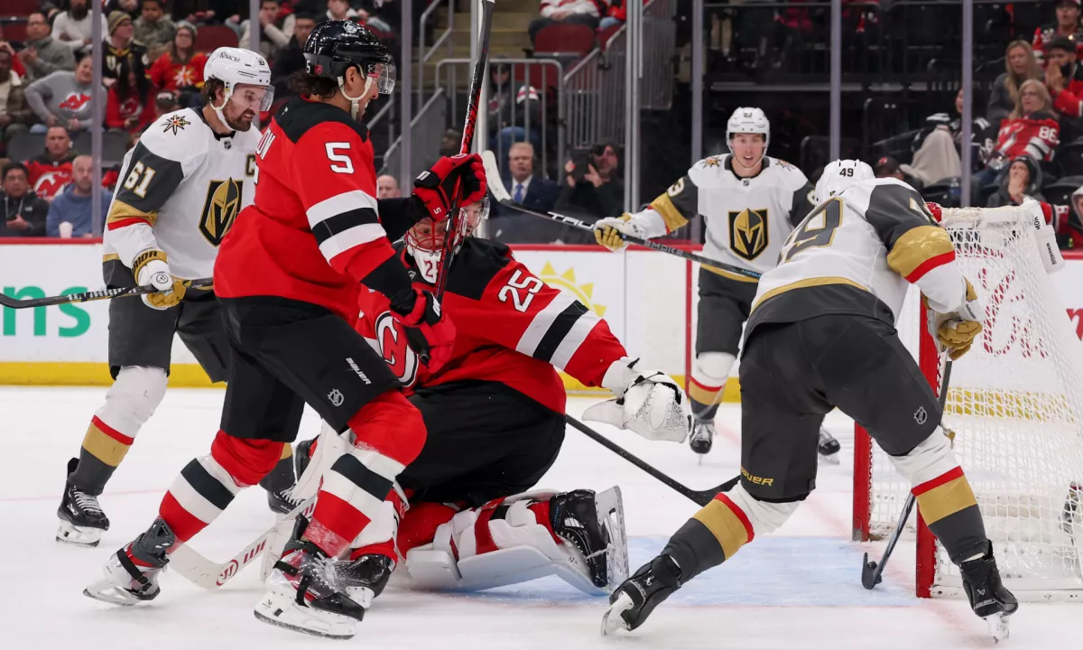 Vegas Golden Knights do tretje zaporedne zmage