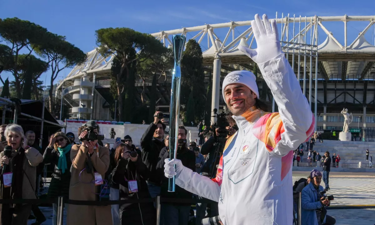 Štafeta z olimpijsko baklo se začenja v Rimu