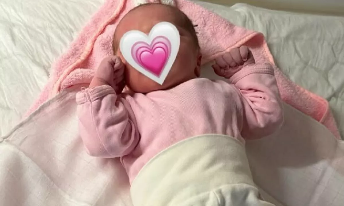 Luka Dončić objavil fotografijo novorojenke in razkril njeno ime