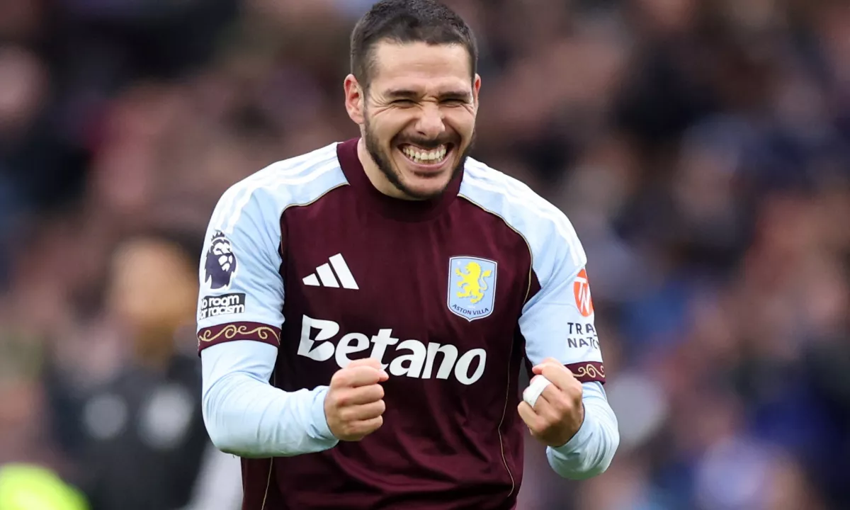 Aston Villa do zmage proti Arsenalu skoraj v zadnji sekundi