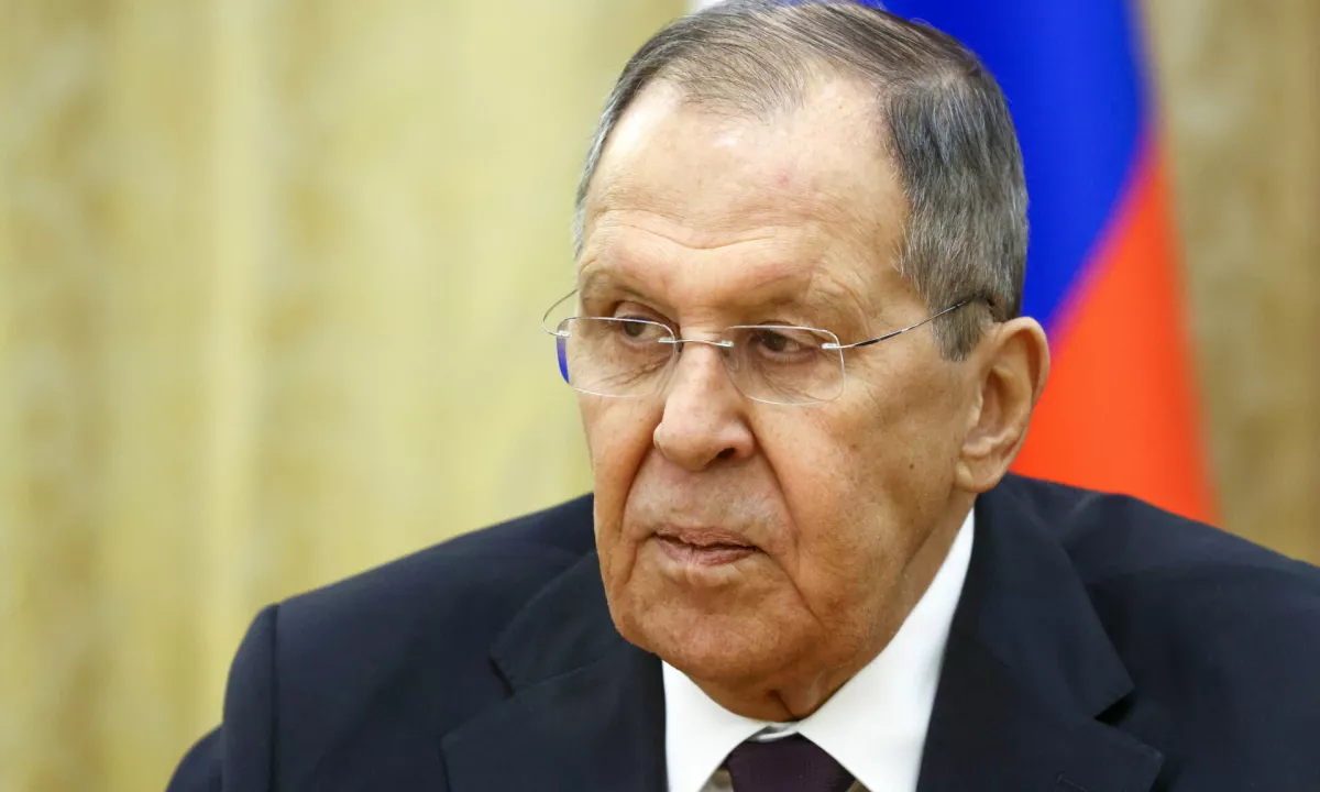 Lavrov: Ne želimo konflikta z Evropo, a na krajo ruskega premoženja bomo odgovorili