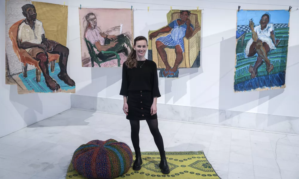 Barviti portreti ganskih žena