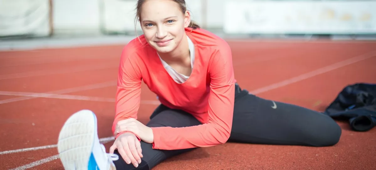 Zala istenič, &scaron;printerka / Foto: Peter Kastelic / Azs