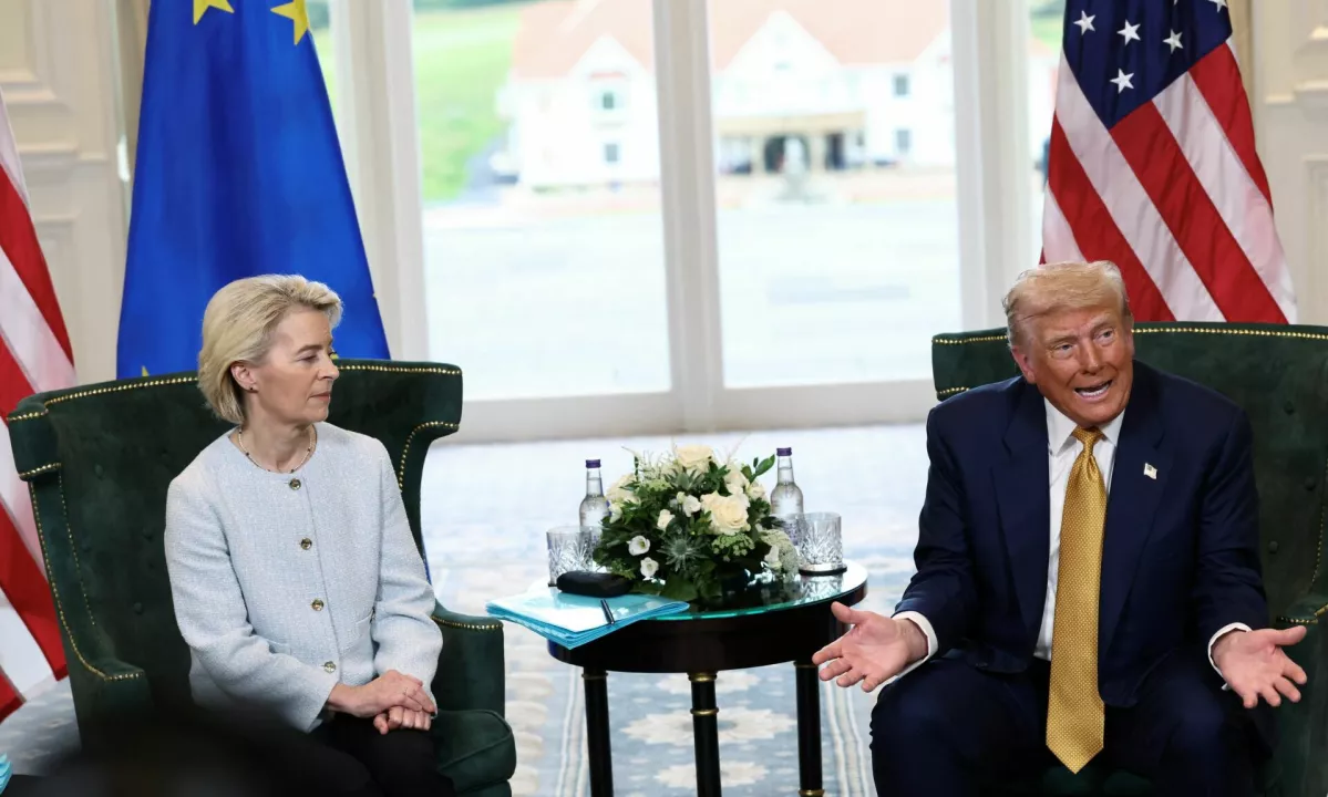 ZDA naj bi načrtovale izstop štirih članic iz EU, von der Leynova poziva k nevmešavanju