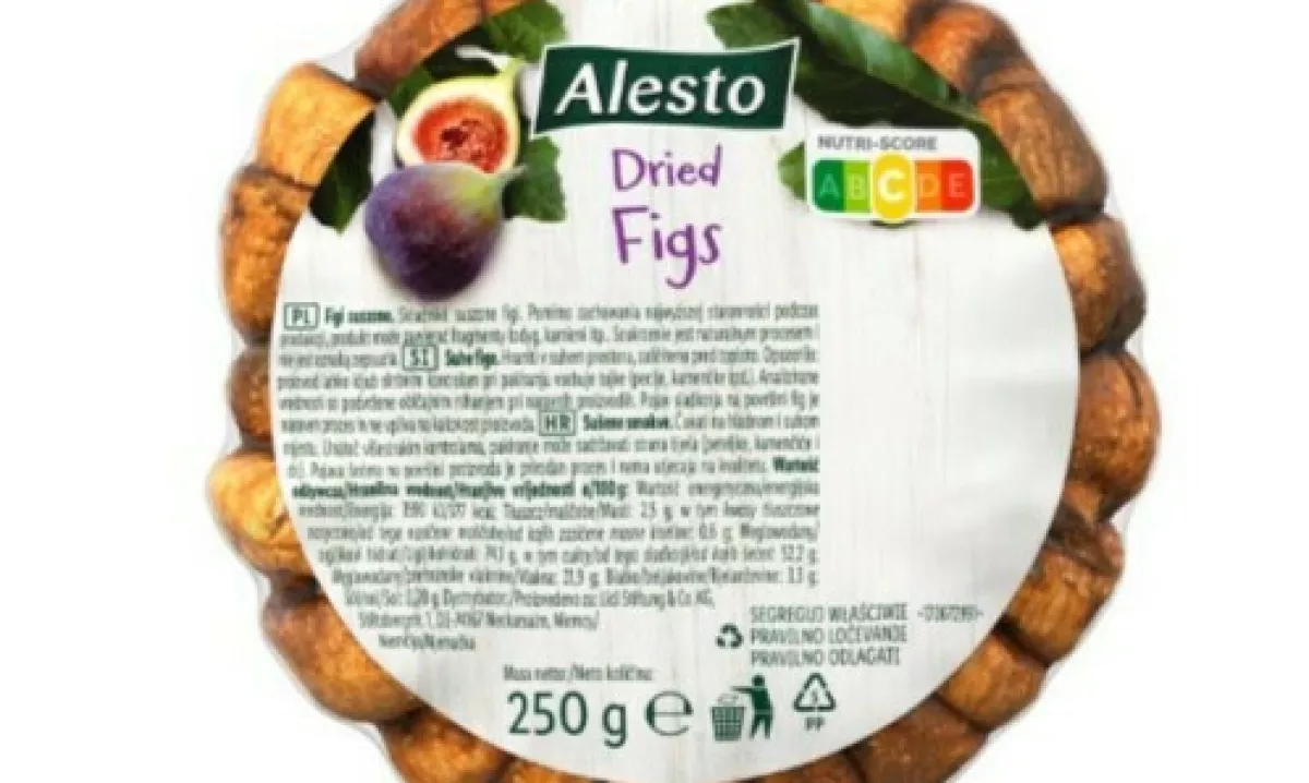 Trgovec Lidl odpoklical suhe fige, izdelka ne uživajte