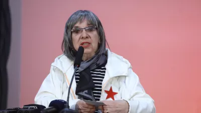 Svetlana Makarovič16.11.2025 - ustanovni kongres stranke Mi, socialisti! - dvorana Tabor - stranka Mi, socialistiFoto: Luka Cjuha