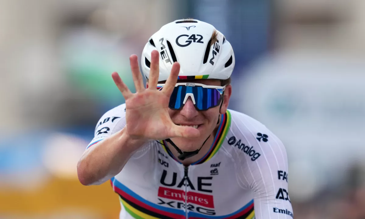 Tadej Pogačar razkril svoje cilje za novo sezono