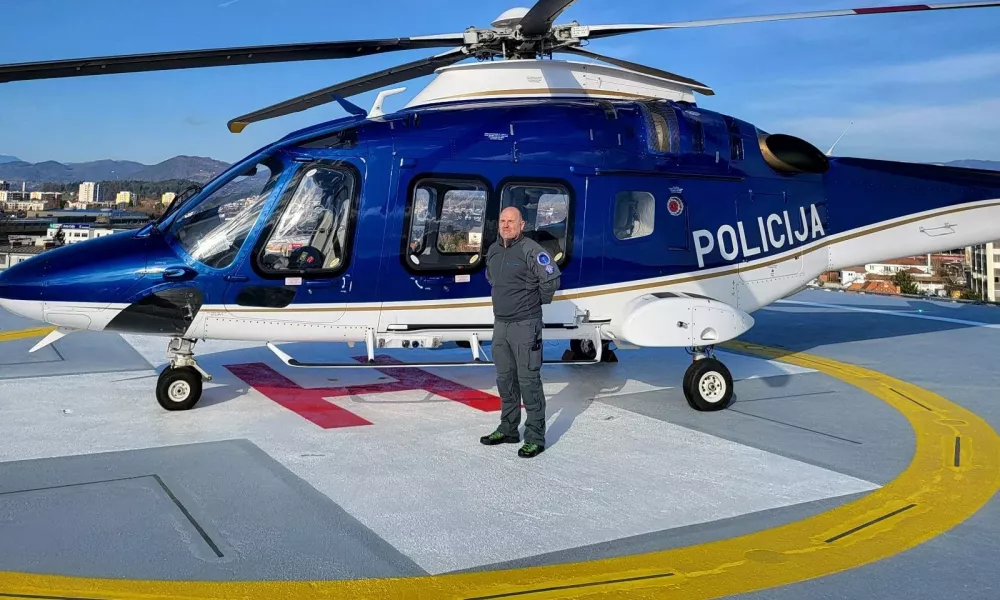 Gregor Kovač, vodja korporativne varnosti in organizacijski vodja heliporta Splo&scaron;ne bolni&scaron;nice Celje
