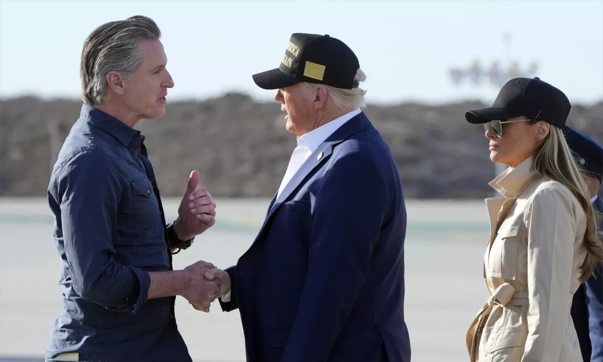 Trump obljublja Američanom boljše čase in krivi Bidnovo administracijo za težave