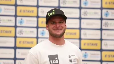 - Tim Mastnak,- 07.10.2025. Predstavitev reprezentanc Smučarske zveze Slovenije za novo tekmovalno sezono.//FOTO: Bojan Velikonja