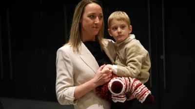 &Scaron;pela Miro&scaron;evič, predsednica fundacije CTNNB1 in mamica malega Urbana07.11.2024 - Razvoj genskega zdravljenja za sindrom CTNNB1Foto: Tomaž Skale