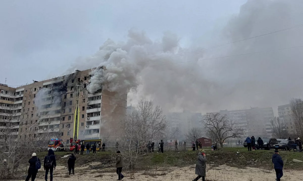 V ruskem napadu na Odeso umrlo osem ljudi