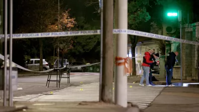 20.12.2025.., Rijeka - Ocevid nakon pucnjave na Trsatu. Photo: Nel Pavletic/PIXSELL