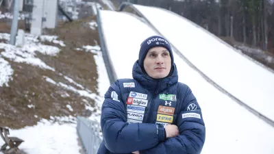 Domen Prevc- 17.12.2025 - odprti trening mo&scaron;ke in ženske skakalne reprezentance, Planica//FOTO: Jaka Gasar