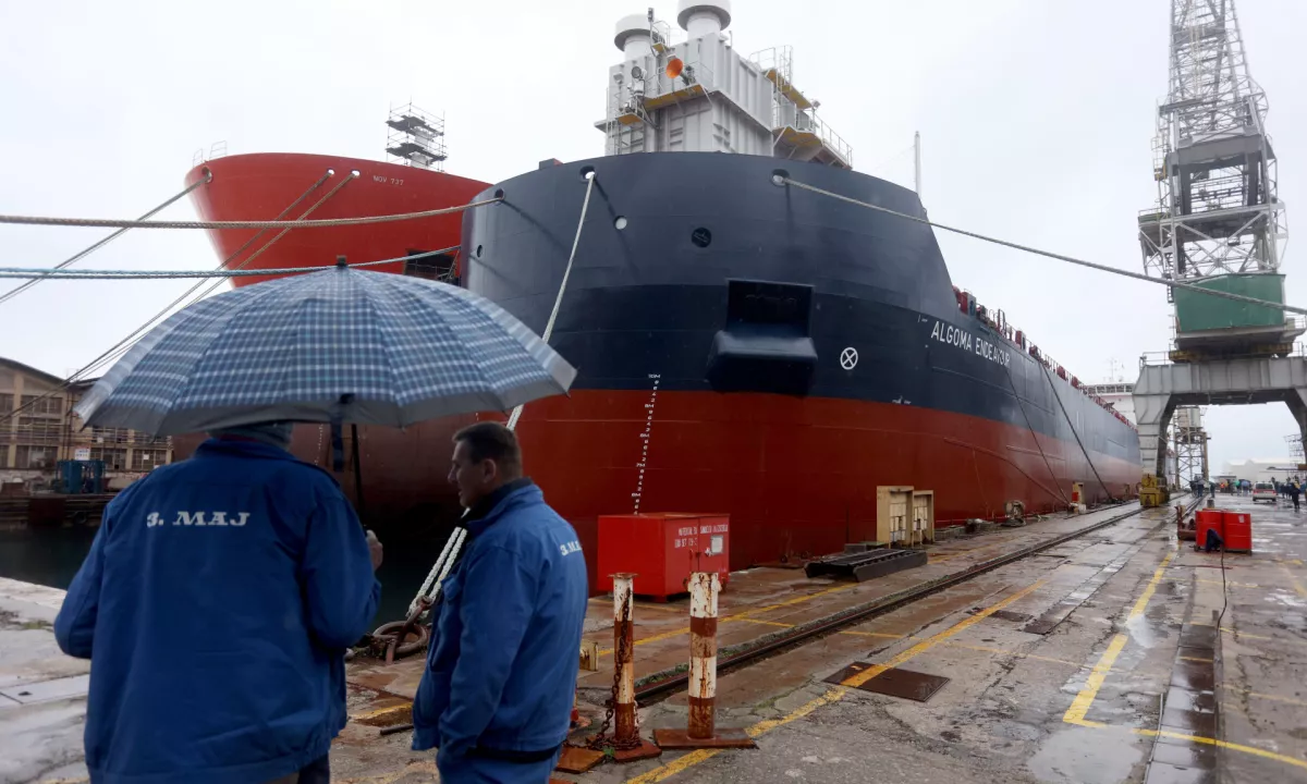 Reška ladjedelnica 3. maj kmalu v rokah slovenskega podjetja Iskra