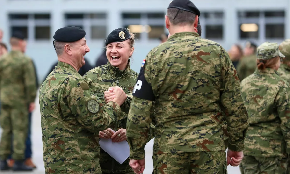 Na Hrvaškem v polnem teku priprave na obvezno služenje vojaškega roka