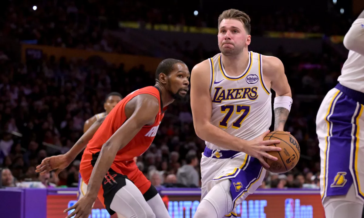 Lakersi z Dončićem pozabili na obrambo