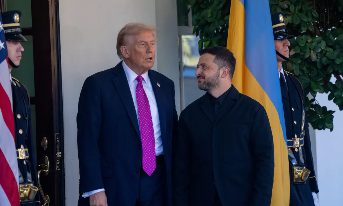 Zelenski znova s Trumpom: "Do konca leta se lahko sprejme veliko odločitev"