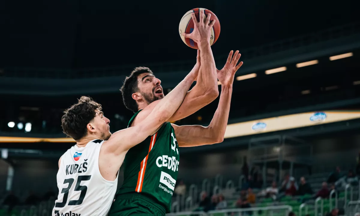 Zdovc v Ljubljani, Cedevita Olimpija v Beogradu
