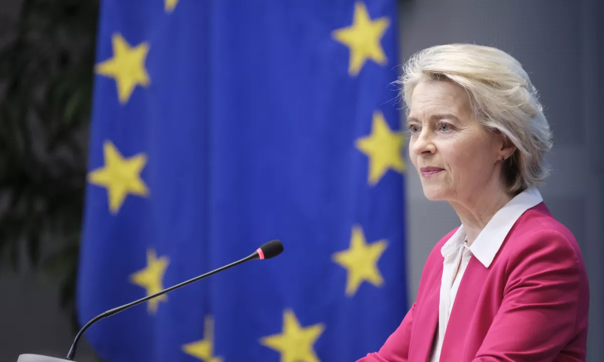 Von der Leyen pozdravila napredek na pogajanjih za mir