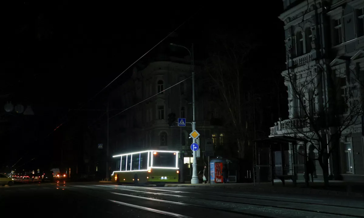 Rusija z droni napadla ukrajinsko pristaniško mesto Odesa