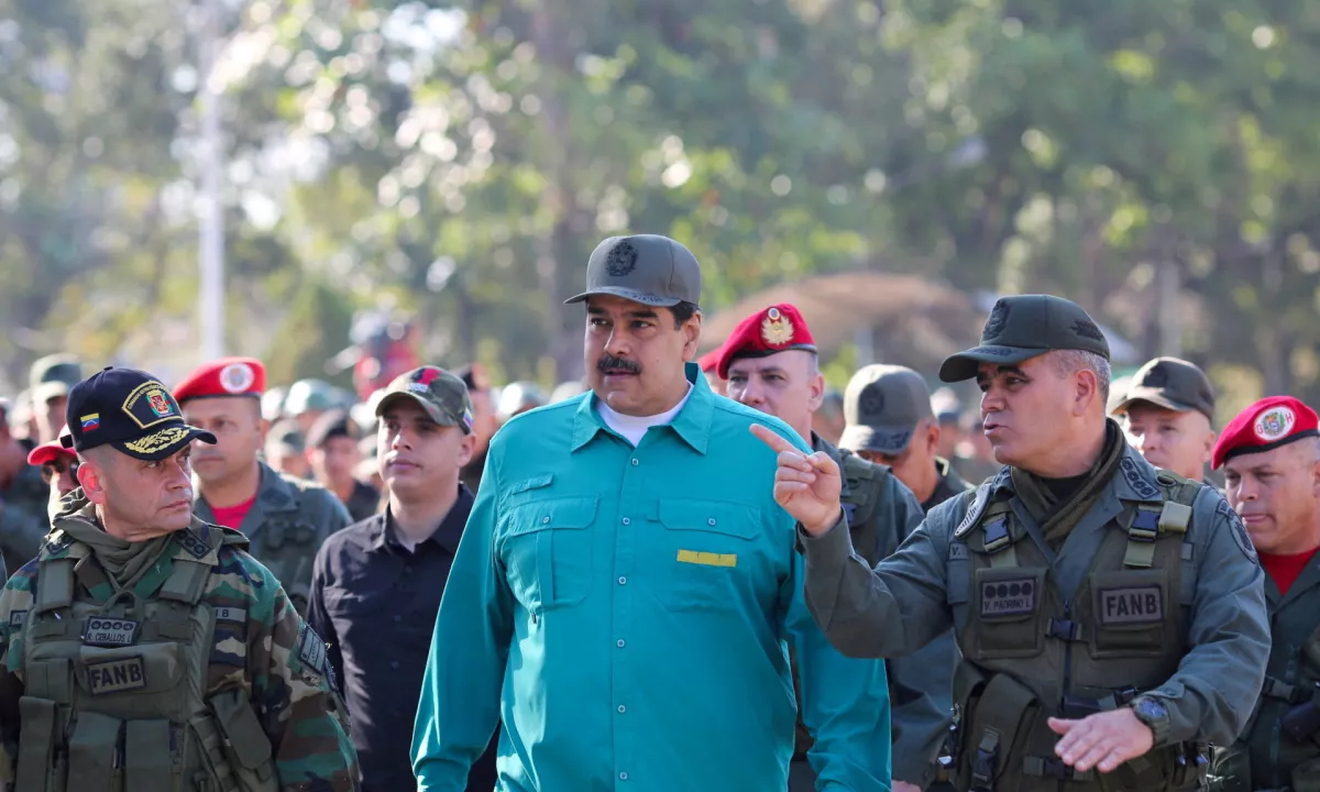 Združene države Amerike obtožile Nicolasa Madura terorizma in trgovine z mamili