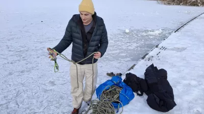 Aljaž Prijon (na fotografiji) nam je povedal, da je na pomoč prvi pridrsal njegov prijatelj Rok Vodopivec. Foto: Peter Lovšin