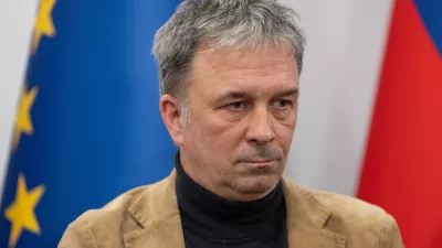 Ljubljana, ESS.Izjava za medije ob koncu posveta socialnih partnerjev glede dviga minimalne place.Predsednik ZSSS Andrej Zorko.