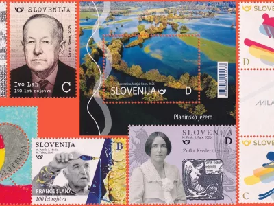 V petek bo iz&scaron;lo sedem novih slovenskih priložnostnih po&scaron;tnih znamk. 