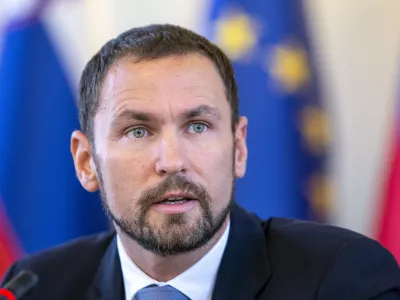 kandidat za guvernerja Banke Slovenije dr. Primož Dolenc - 24.09.2018 - javna predstavitev kandidata za guvernerja Banke Slovenije Primoža Dolenca, //FOTO: Matjaž Ru&scaron;t