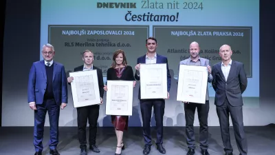 Bojan Petan, Matjaž Han- 27.03.2025 - Dnevnikova prireditev Zlata nit//FOTO: Jaka Gasar