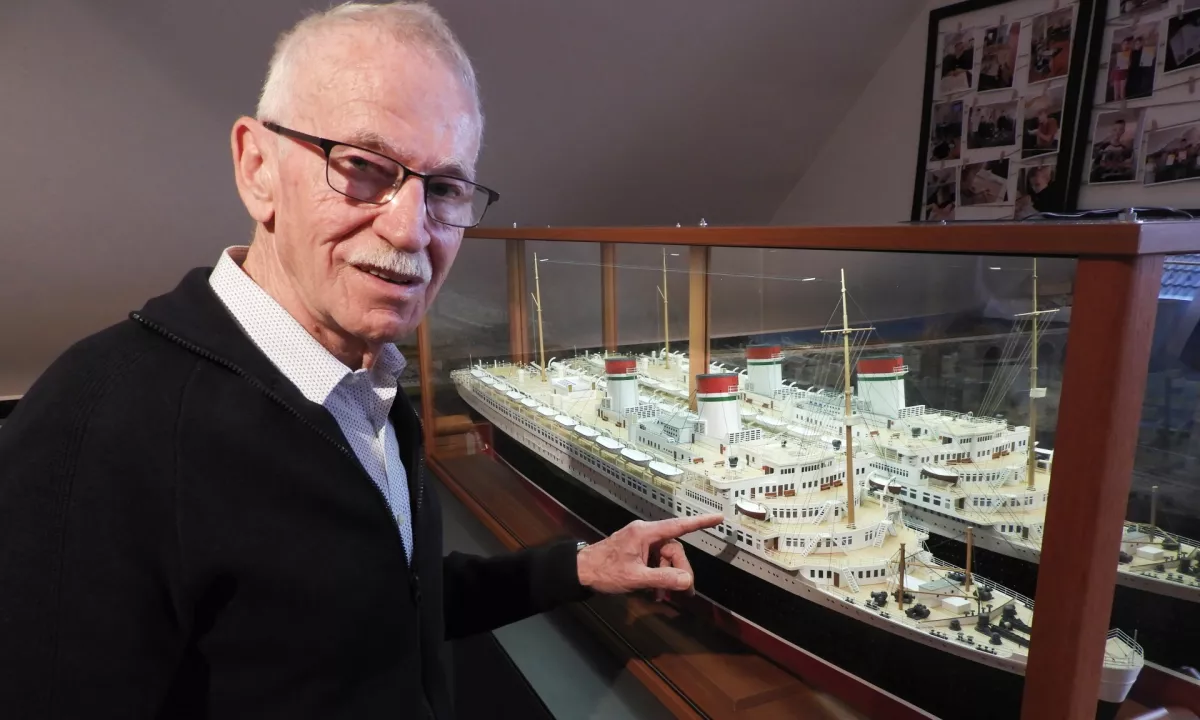 V muzeju Slovenija v malem v Šenčurju bo prihodnje mesece na ogled maketa znamenitega italijanskega potniškega parnika Rex, katerega usoda je povezana tudi s slovenskim prostorom.