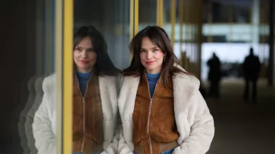  - 23.01.2026. - Tina Vrbnjak, slovenska gledali&scaron;ka in filmska igralka, prejemnica nagrade Pre&scaron;ernovega sklada.//FOTO: Bojan Velikonja