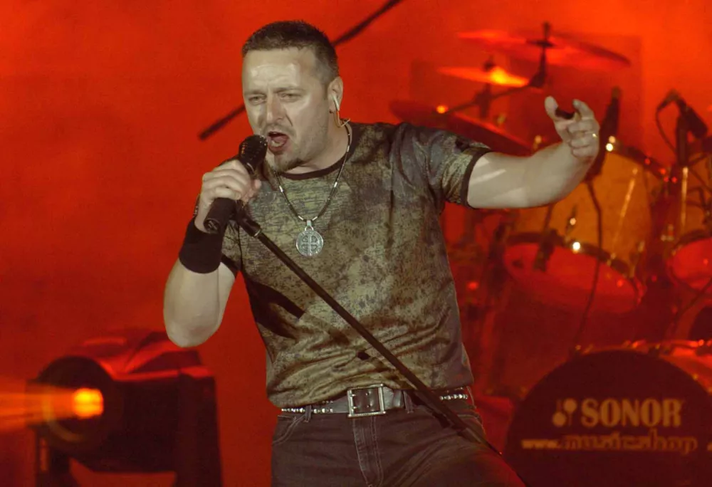 19. 05. 2007., Knin - Koncert Marka Perkovica Thompsona. 27. listopada ce navrsiti 45 godina. r"nPhoto: Hrvoje Jelavic/PIXSELL