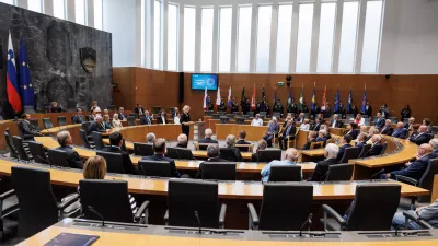 Ljubljana, drzavni zbor.Slavnostna seja drzavnega zbora ob dnevu drzavnosti.