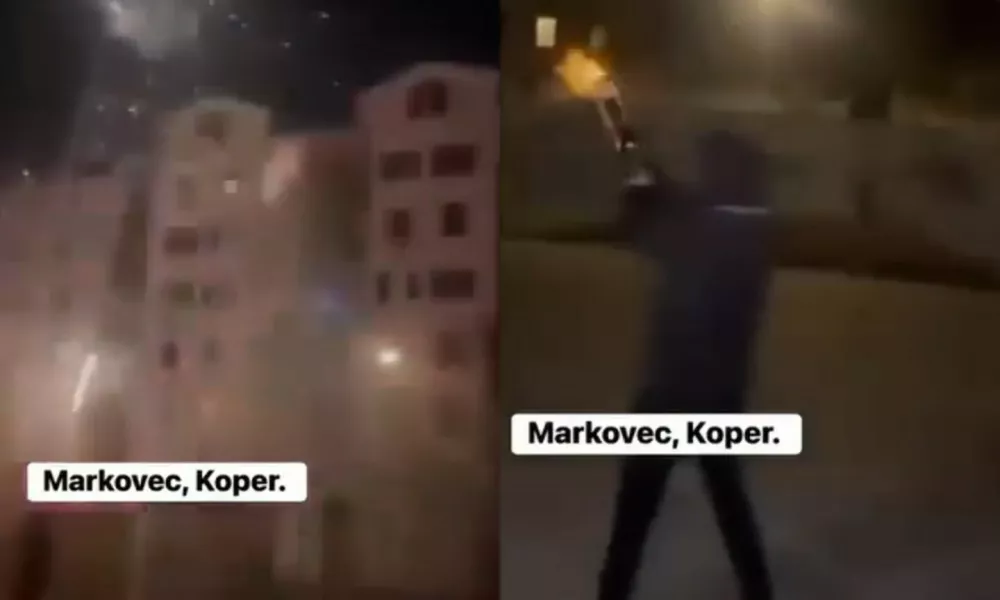 na Markovcu Z raketami so Koprčane ogrožali 15-letnika in 16-letnik