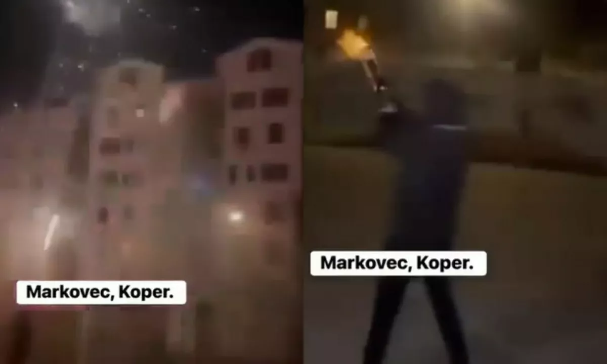 S streljanjem prepovedanih raket v balkone stanovanjskih blokov na koprskem Markovcu so v novoletni noči življenje ljudi ogrožali trije mladoletniki: dva sta stara 15 let, eden pa 16.