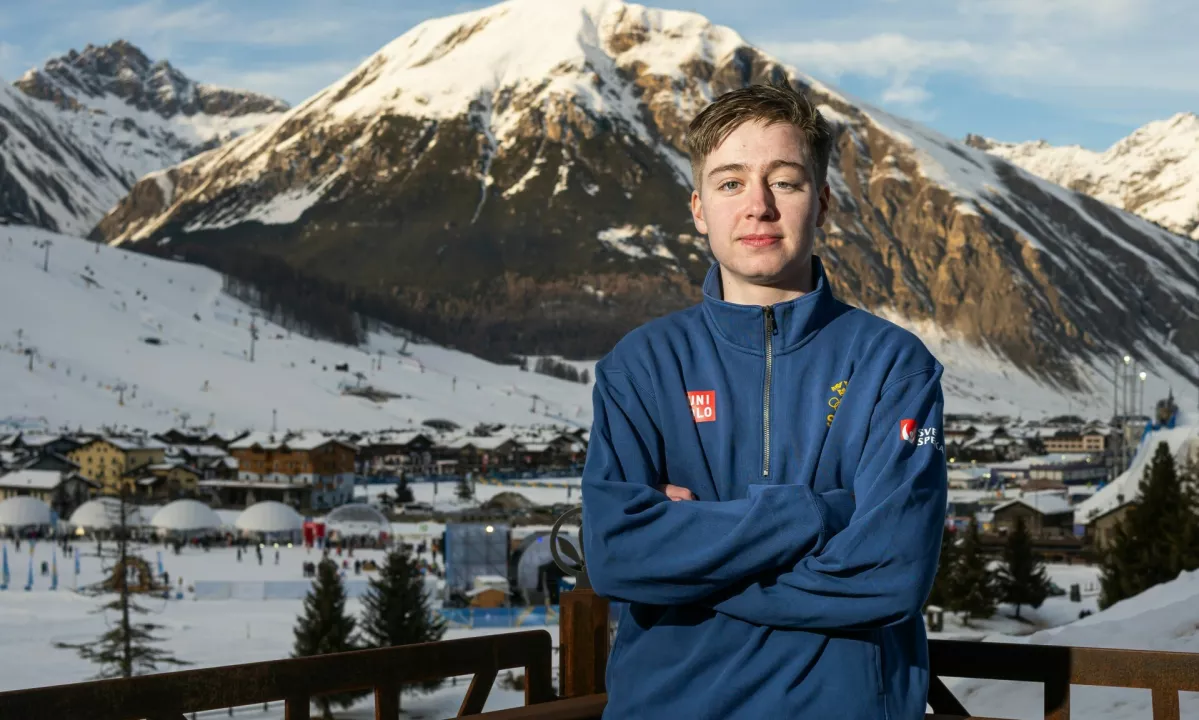 Elis Lundholm piše zgodovino smučanja prostega sloga – preverite, zakaj je njegov nastop nekaj posebnega.