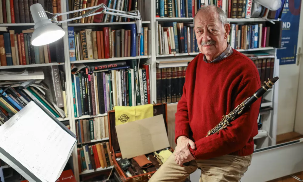 Najstarej&scaron;i Ljubljančan na koncertnih odrih